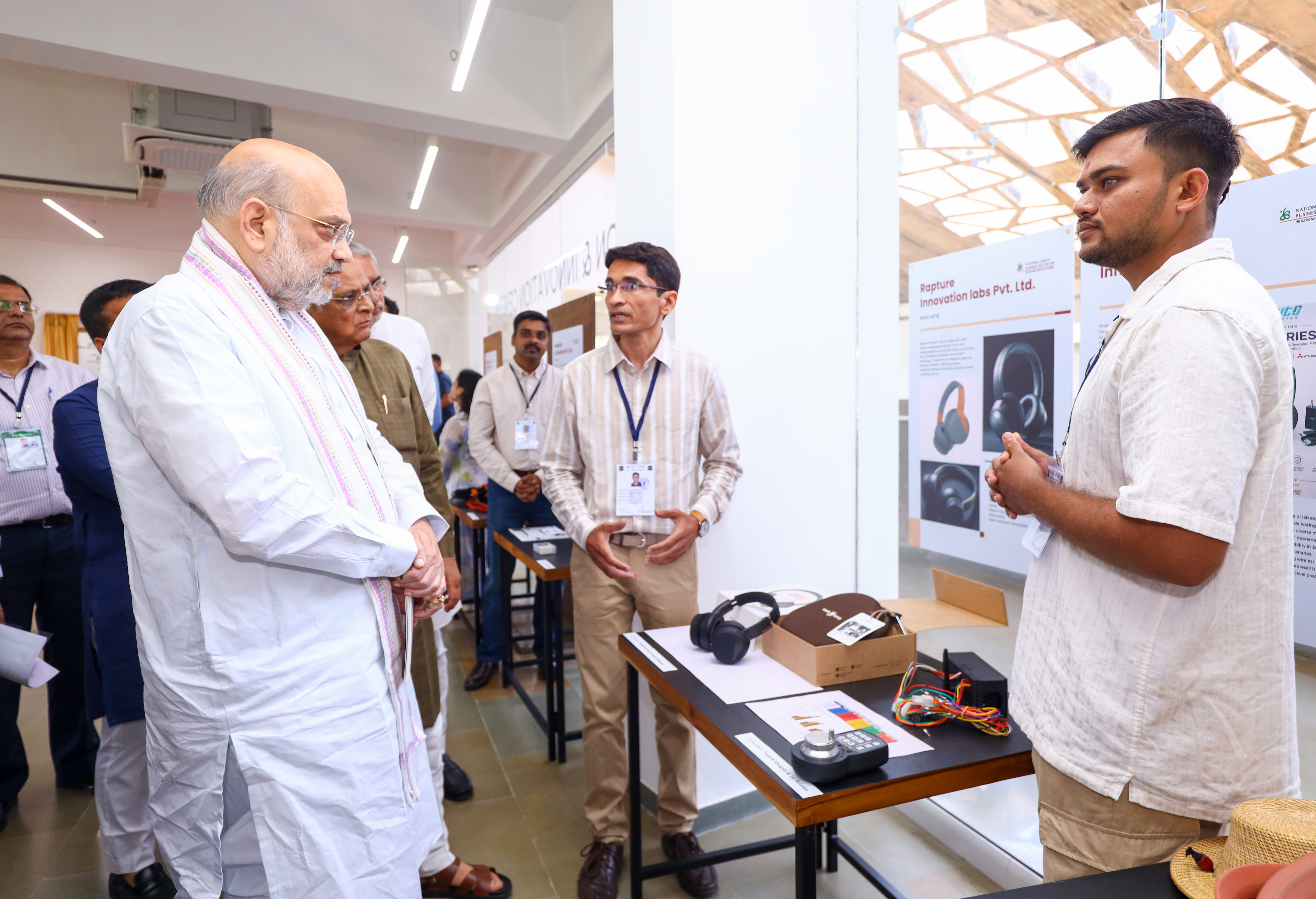 Union Home Minister and Minister of Cooperation Shri Amit Shah inaugurates Innovation & Incubation Centre at National Institute of Design (NID) in Ahmedabad