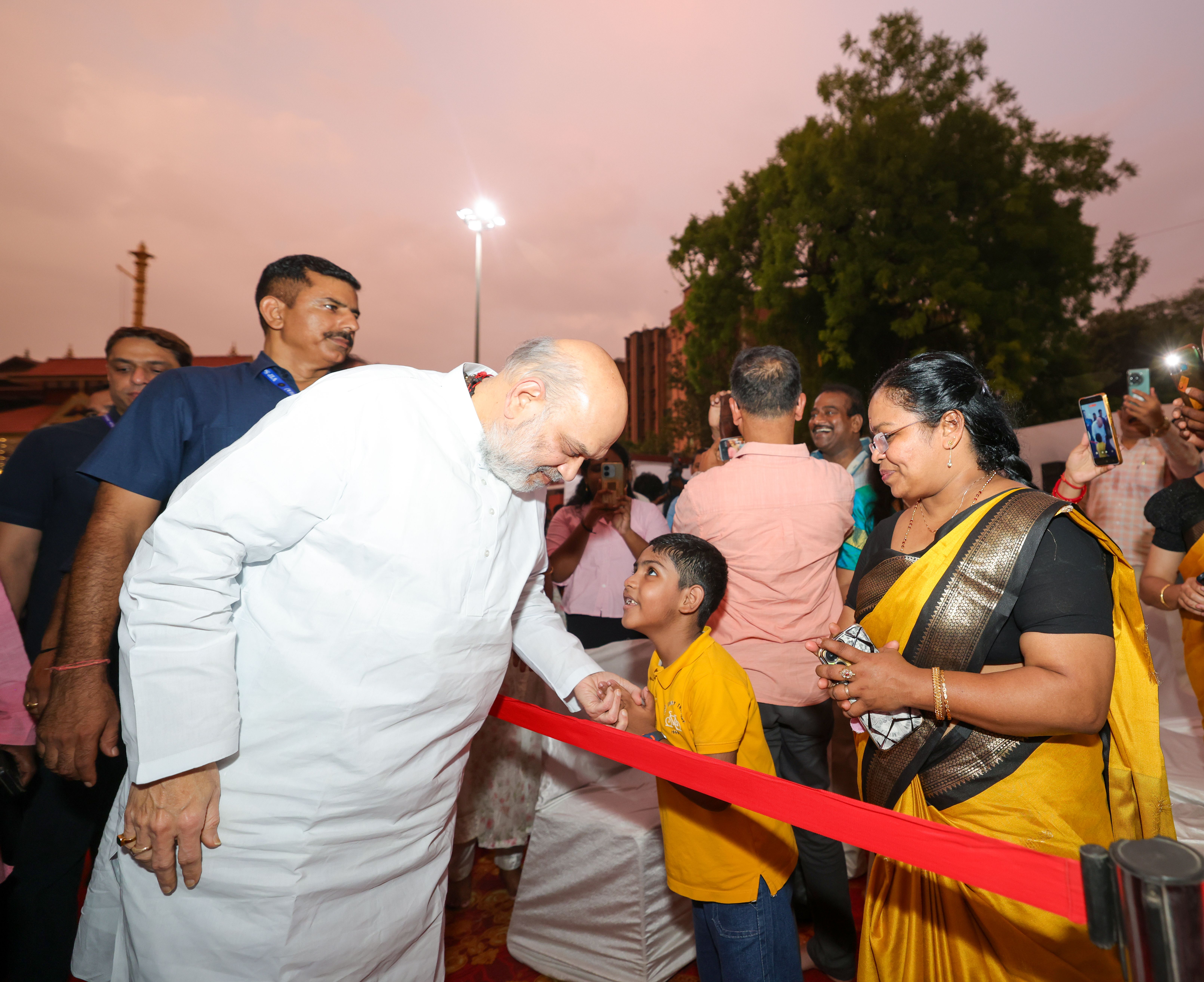 Union Home Minister and Minister of Cooperation Shri Amit Shah inaugurated the newly constructed SABAREESAM Complex in the temple premises