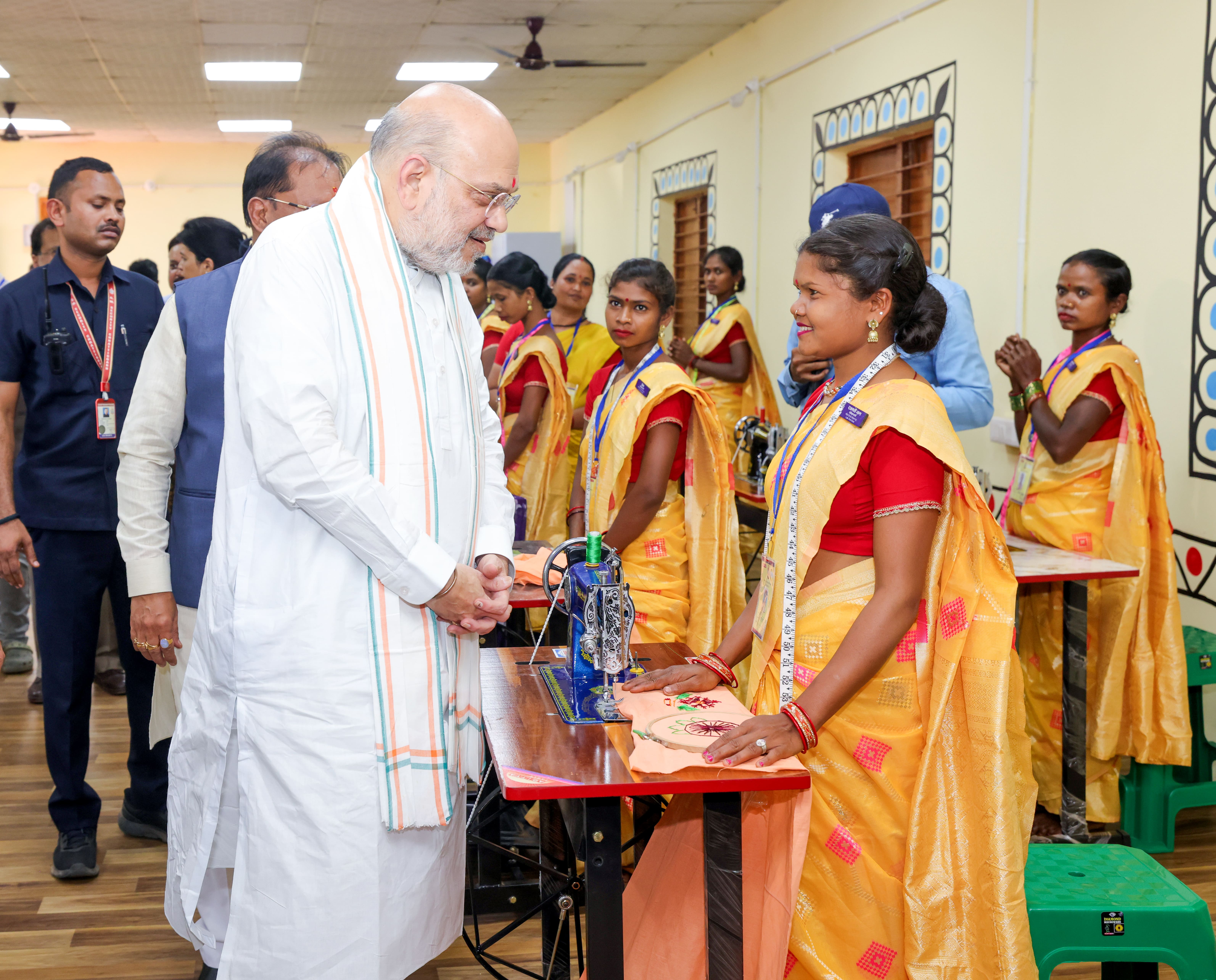 Union Home Minister and Minister of Cooperation Shri Amit Shah inaugurated the Jan Seva Kendra (CSC) in Bastar, Chhattisgarh