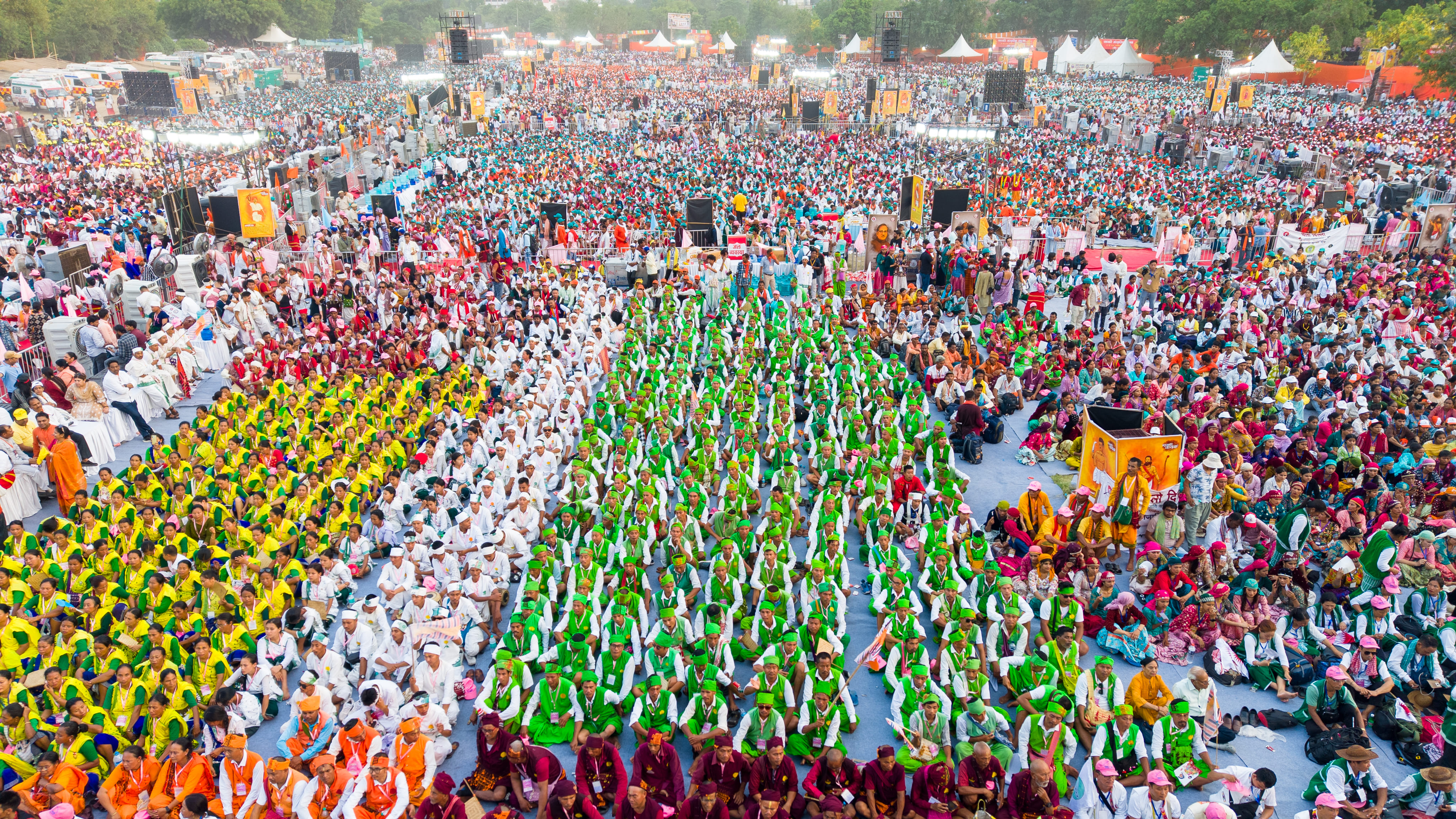 Union Home Minister and Minister of Cooperation, Shri Amit Shah addresses the ‘Janjati Sanskritik Samagam’ organised in New Delhi on the occasion of the 150thbirth anniversary year of Bhagwan Birsa Munda as the Chief Guest