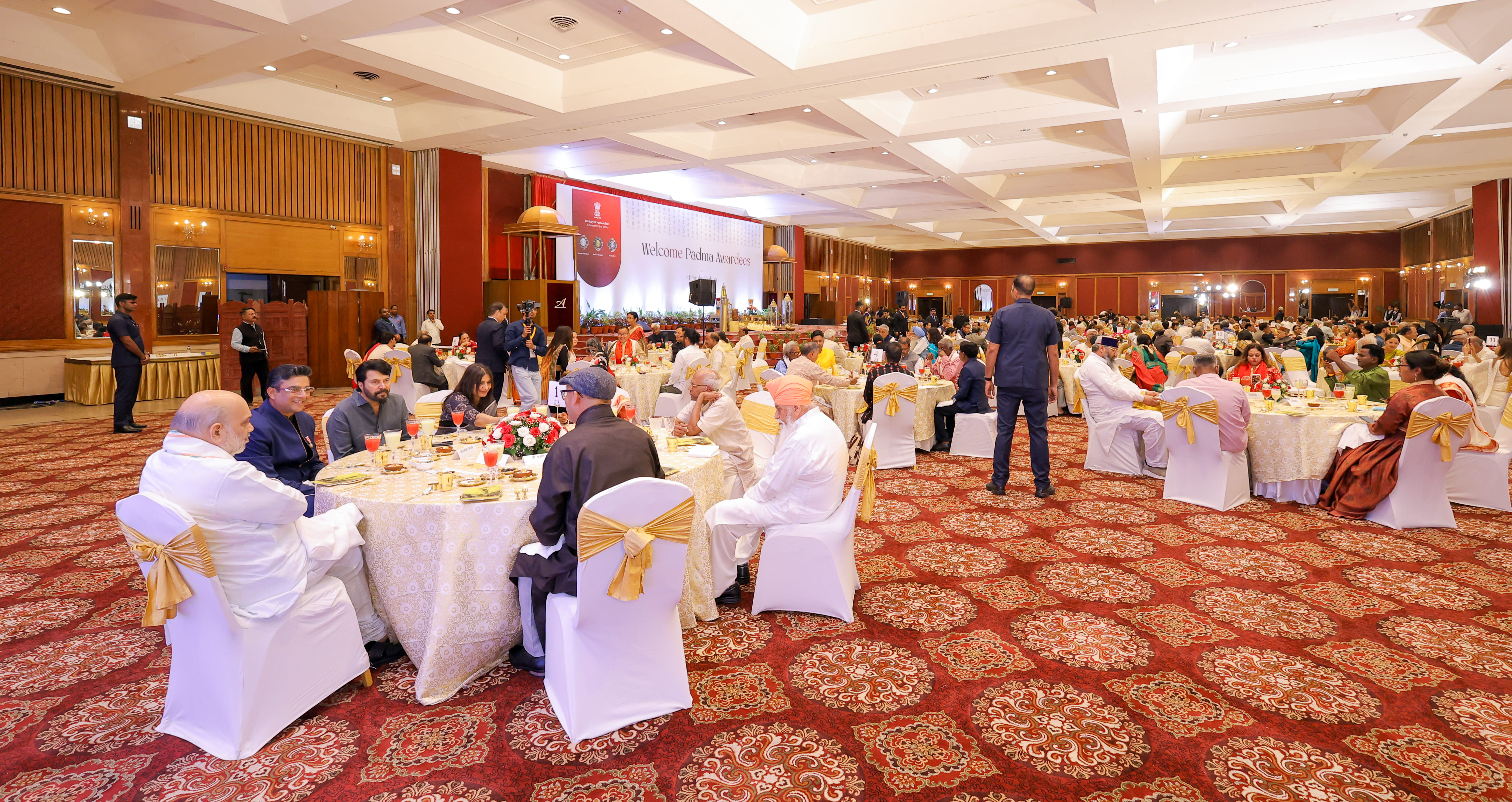 Union Home Minister And Minister of Cooperation Shri Amit Shah Hosted a dinner for the Padma Awardees of 2026.