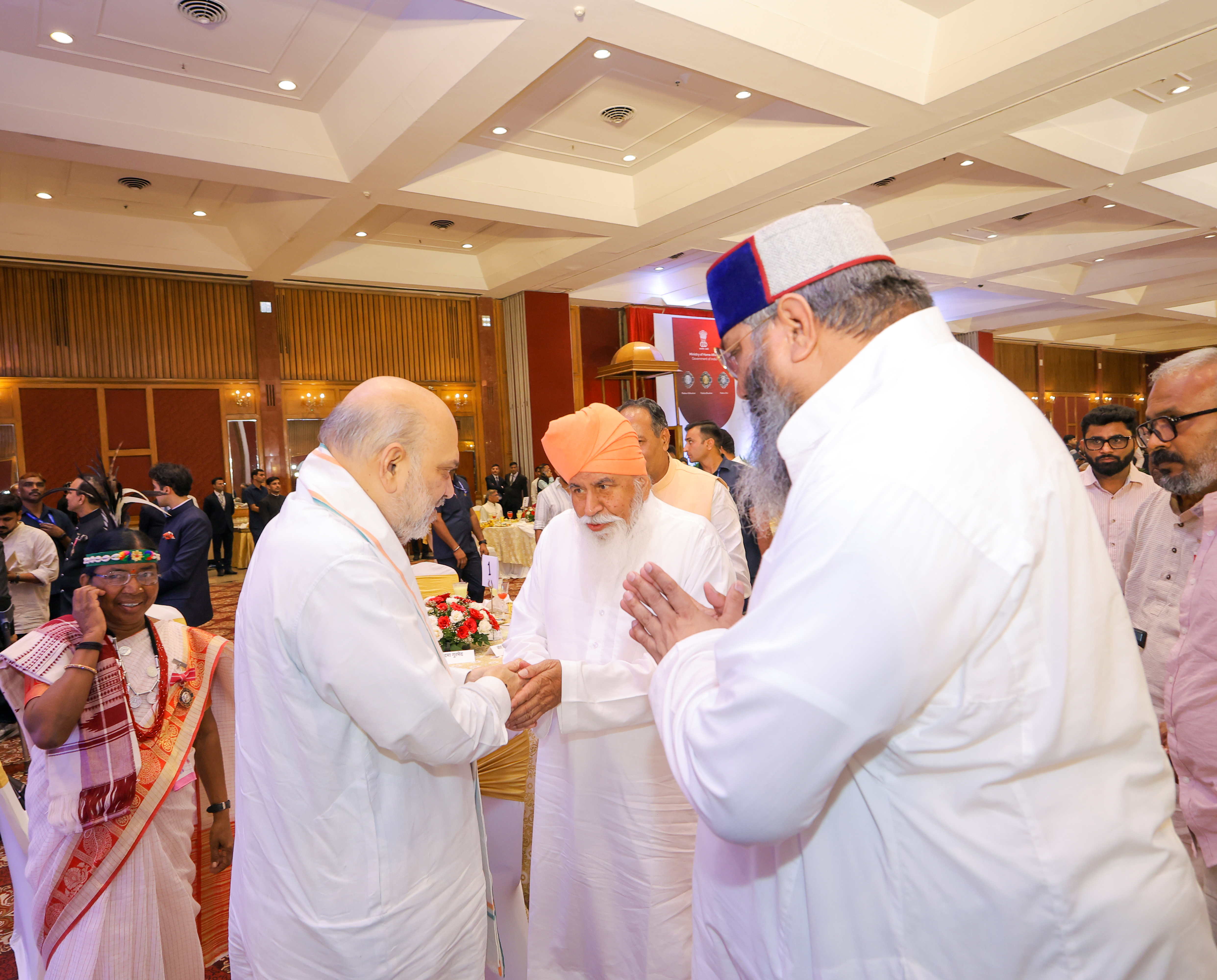 Union Home Minister And Minister of Cooperation Shri Amit Shah Hosted a dinner for the Padma Awardees of 2026.