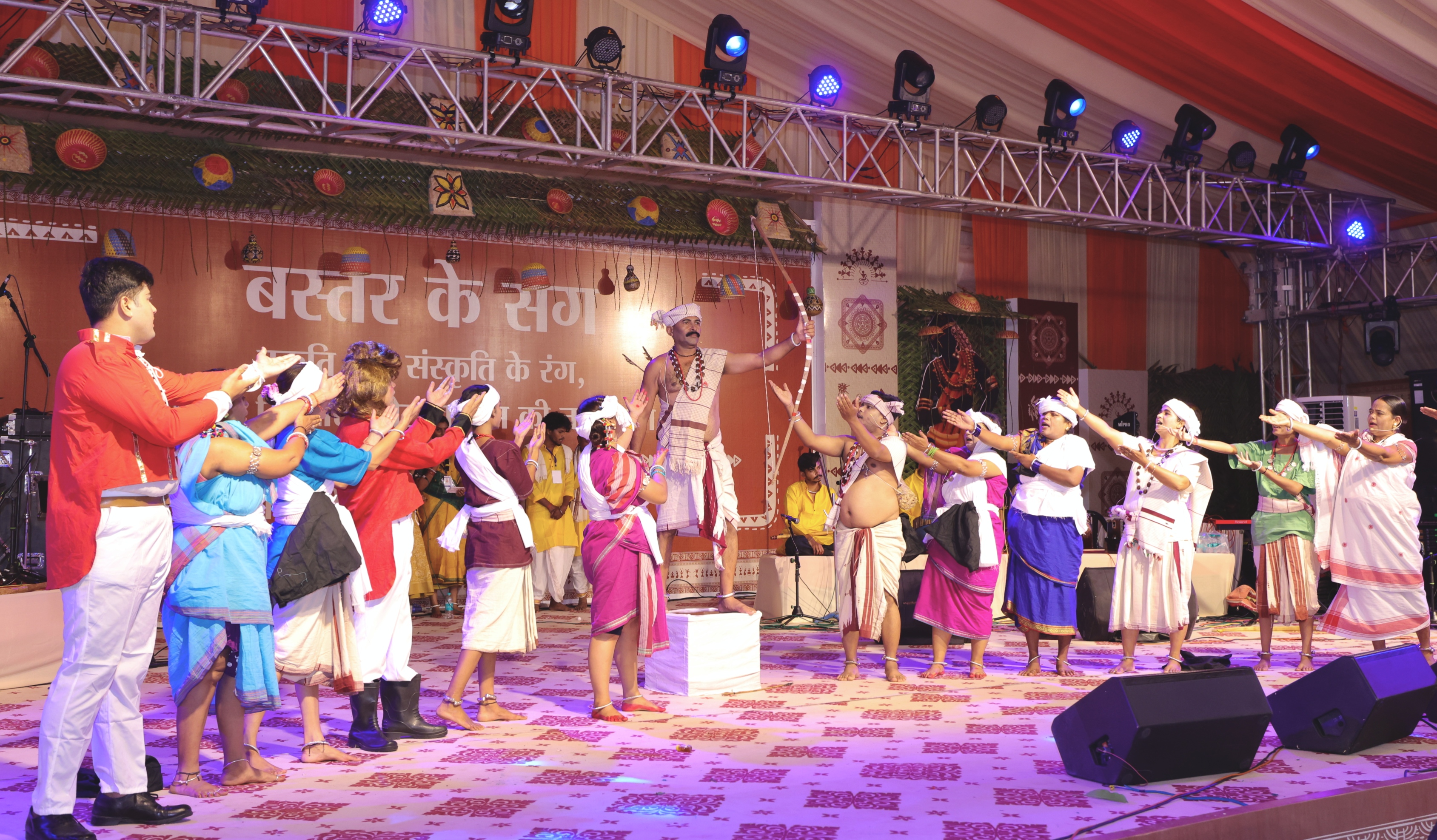 Union Home Minsiter and Minister of Cooperation Shri Amit Shah attended cultural event 'Bastar Ke Sang' in Jagdalpur