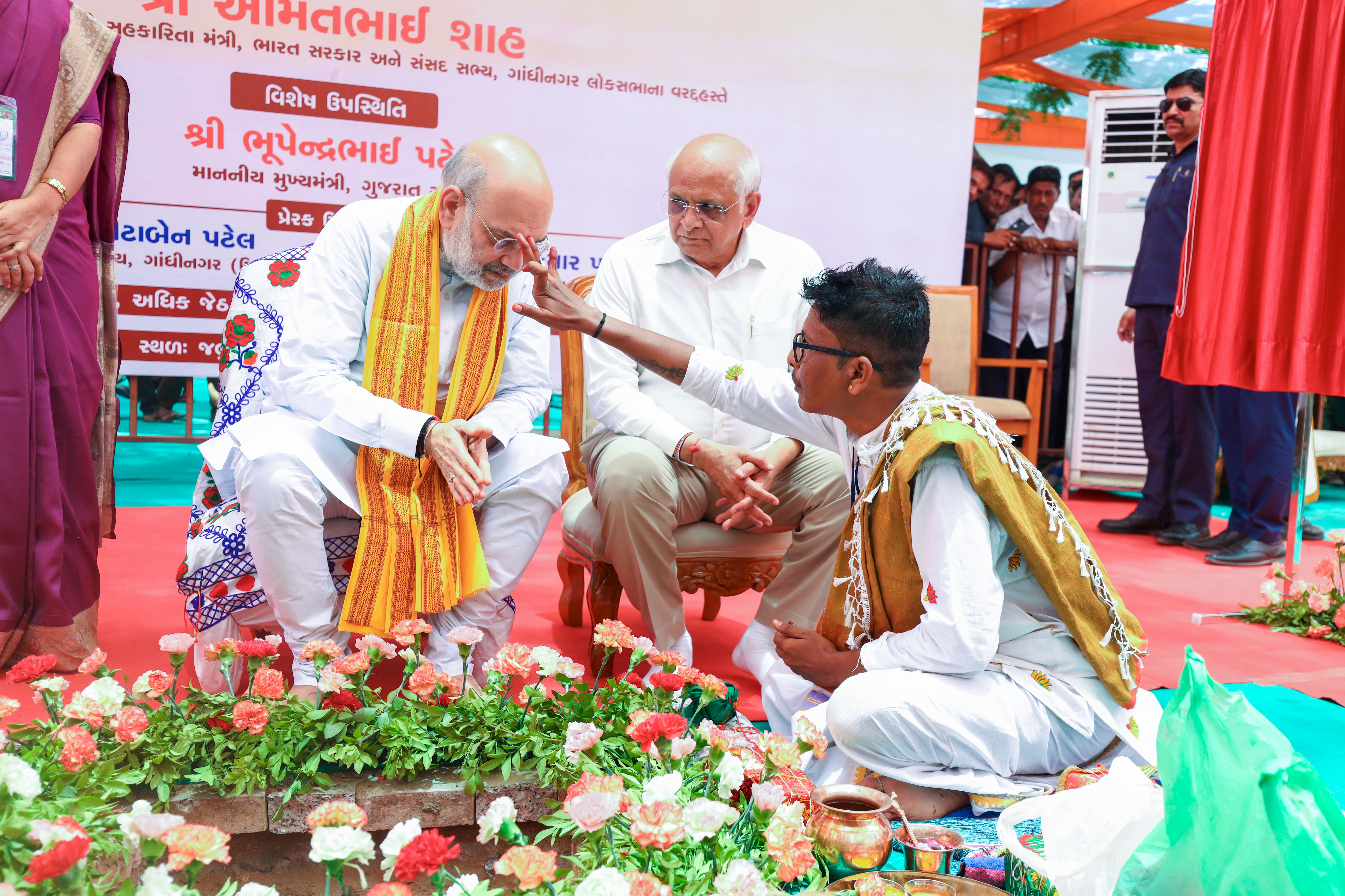 Union Home Minister and Minister of Cooperation Shri Amit Shah inaugurated the newly constructed reading halls at the Govardhanram Tripathi and Kavi Dalpatram Library and the Kavi Narmad Library in Gandhinagar.