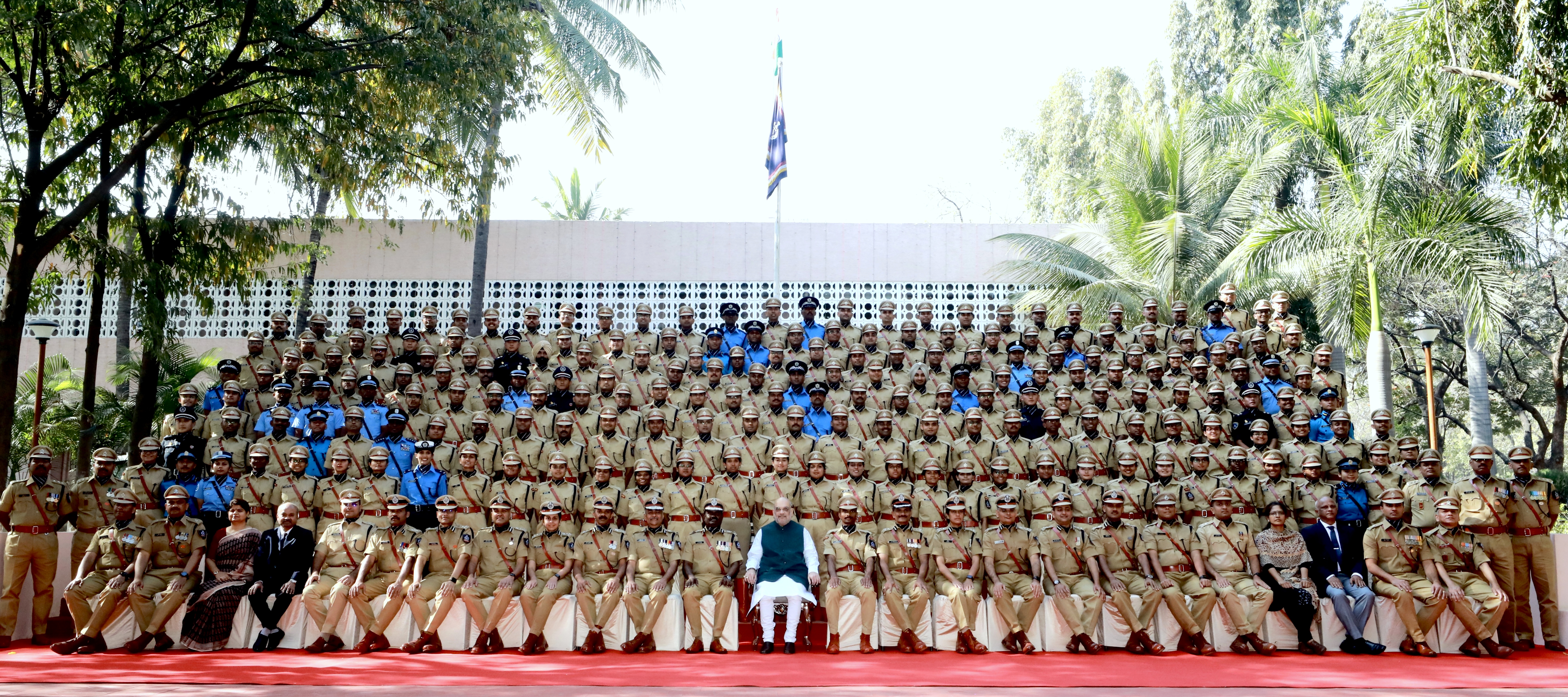 Union Home Minister and Minister of Cooperation, Shri Amit Shah addressed the convocation ceremony of 74 RR IPS batch of Sardar Vallabh bhai Patel National Police Academy at Hyderabad