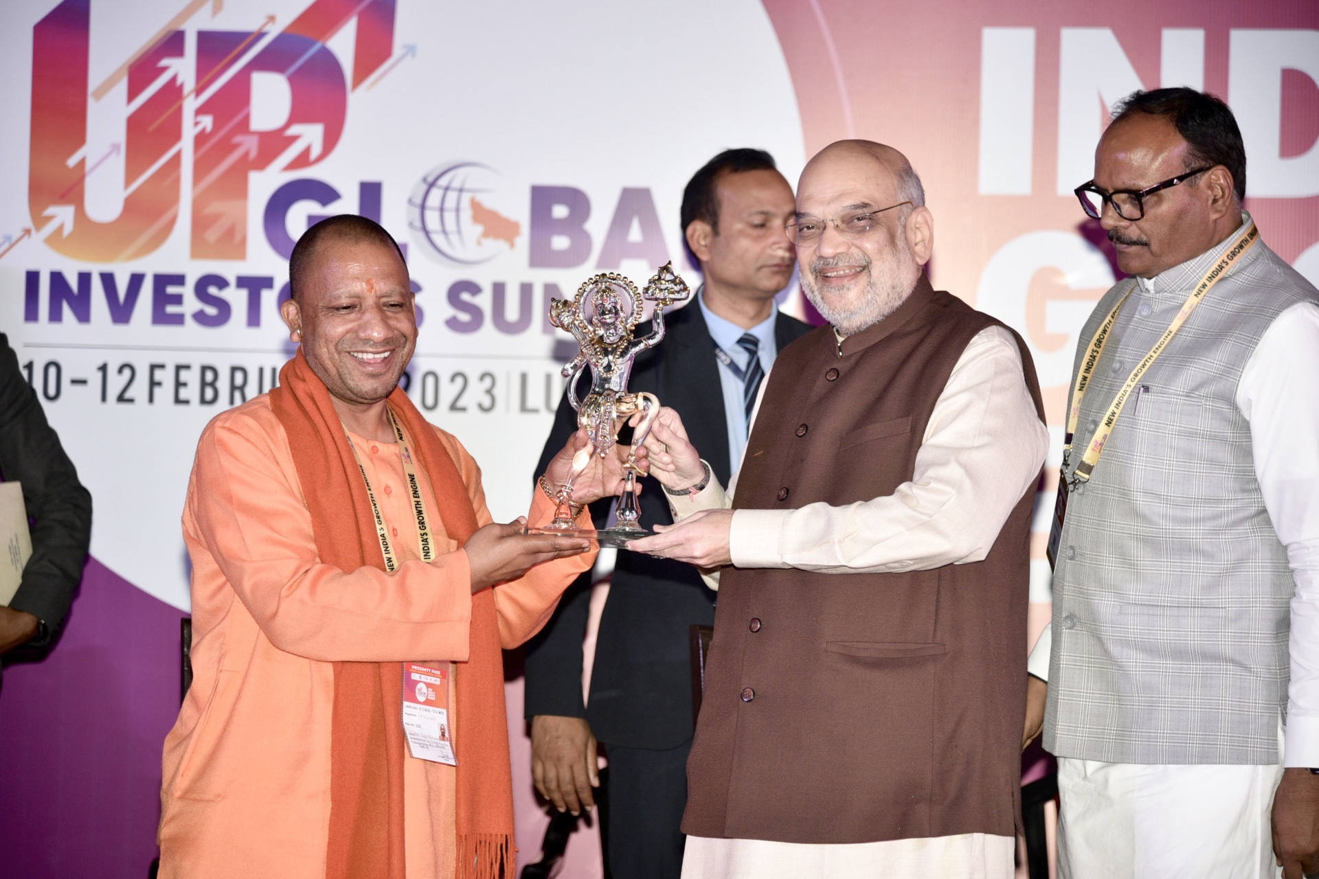 Union Home Minister and Minister of  Cooperation, Shri Amit Shah addressed the Global Investors Summit-2023’s session of “Strengthening of MSMEs and Cooperatives” as Chief Guest at  Lucknow, Uttar Pradesh