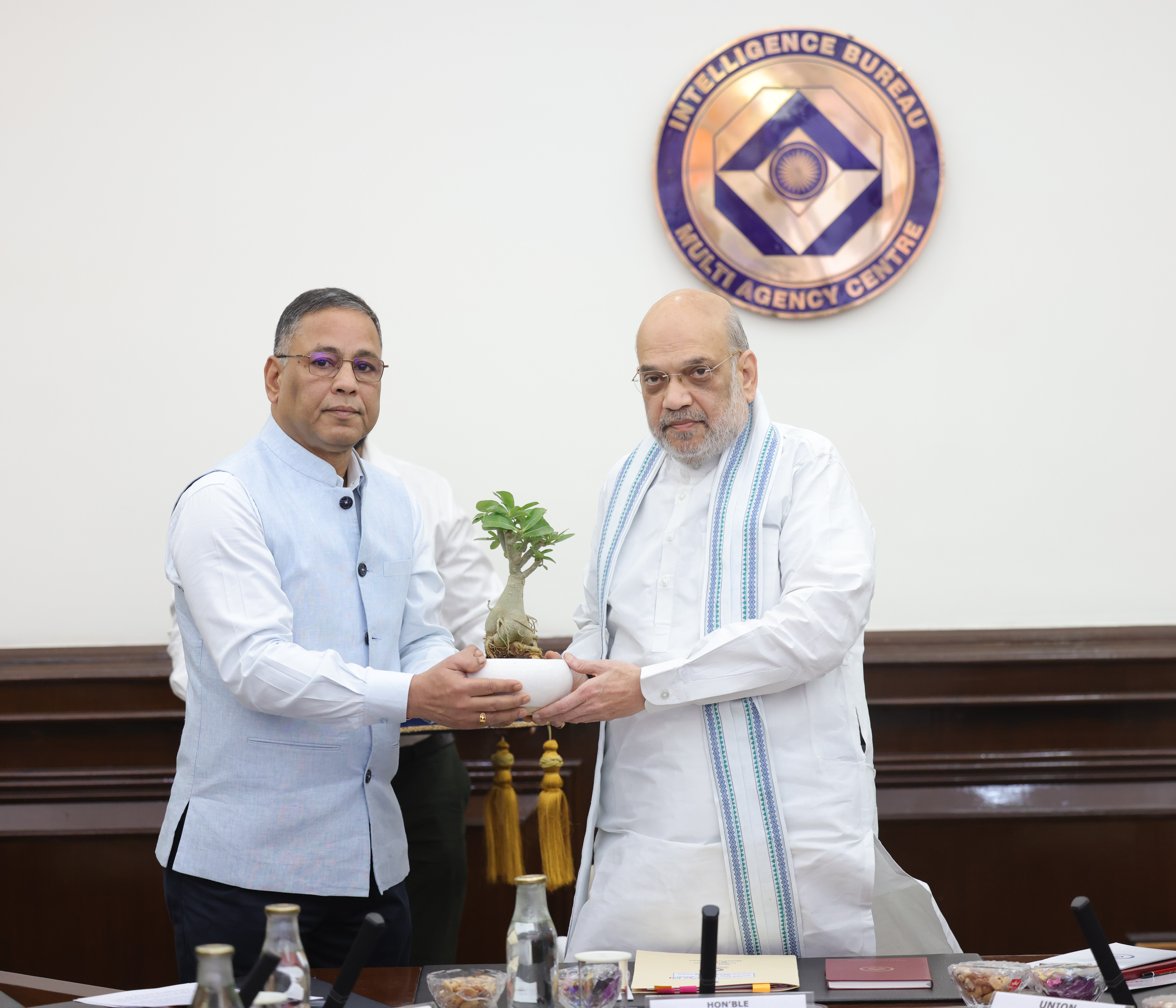 Shri Amit Shah inaugurates the new Multi Agency Centre (MAC) at North Block in New Delhi