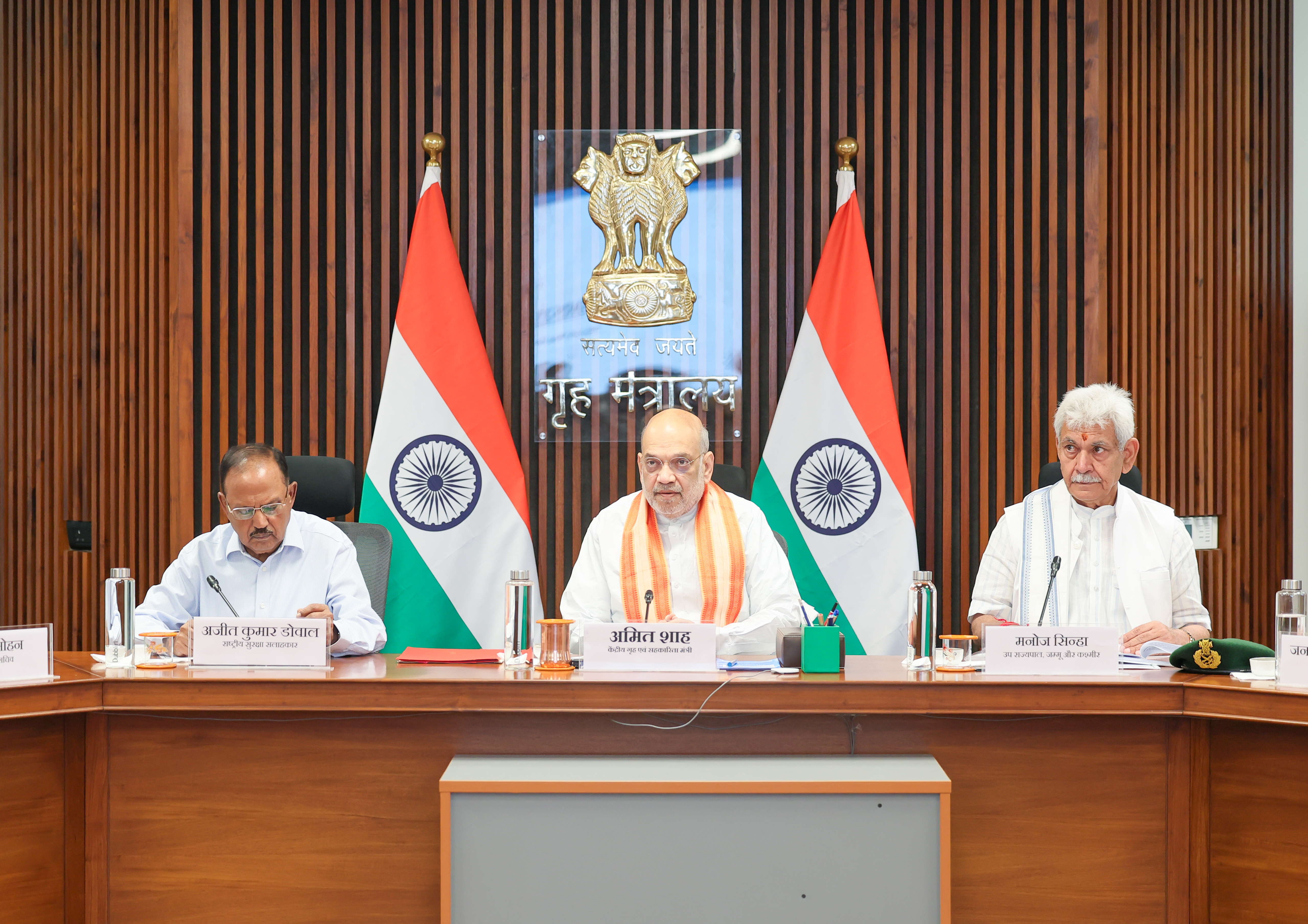 Shri Amit Shah chairs a security review meeting in New Delhi today to assess the preparations for the Shri Amarnath Ji Yatra 2026