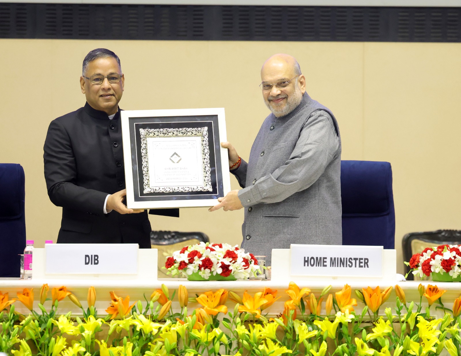 Union HM and Minister of Cooperation Shri Amit Shah delivers the 37th Intelligence Bureau Centenary Endowment Lecture in New Delhi