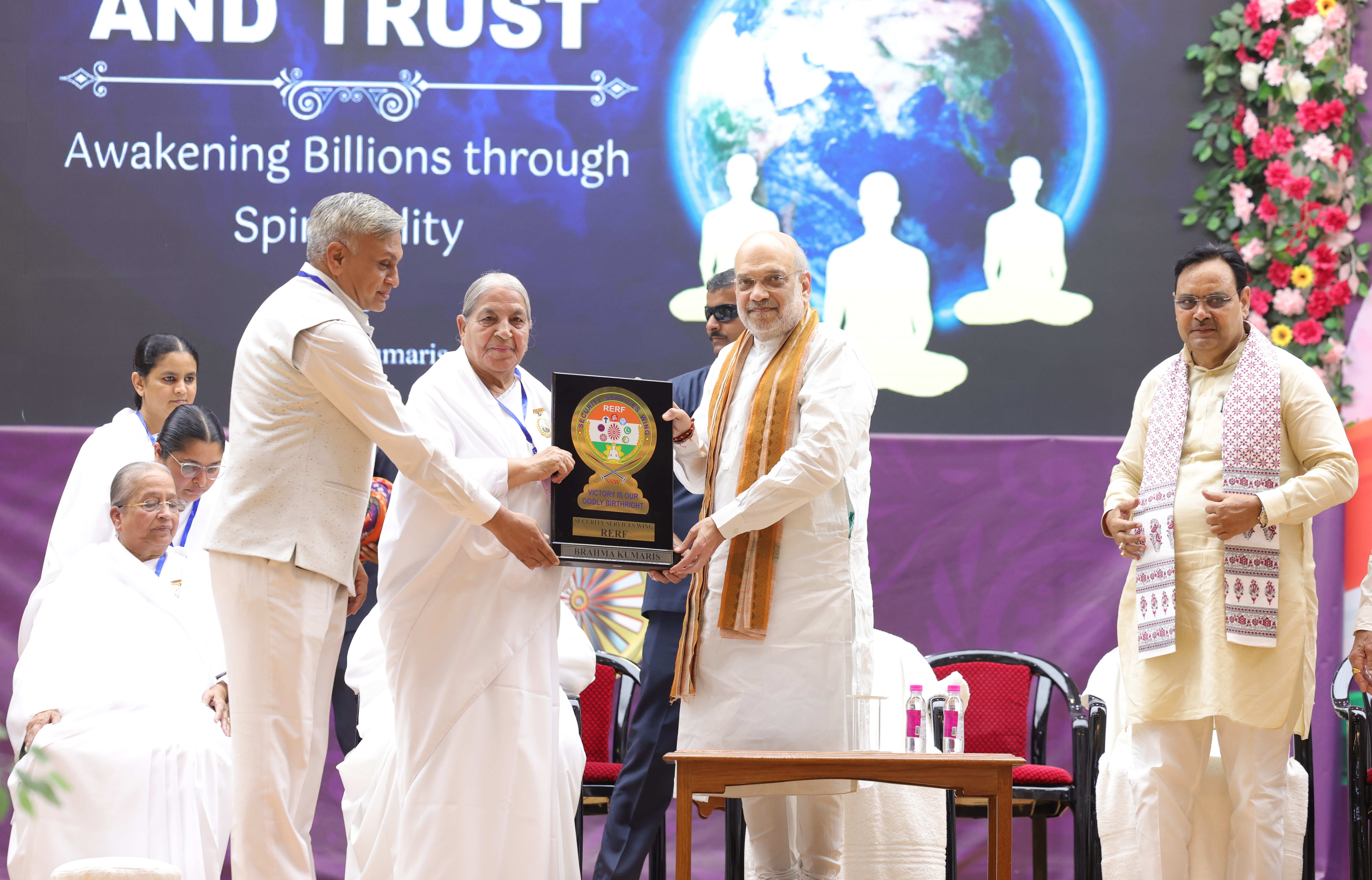 Shri Amit Shah inaugurates national dialogue on ‘Self-Empowerment through Inner Awakening’ for security forces personnel at Abu Road, Rajasthan
